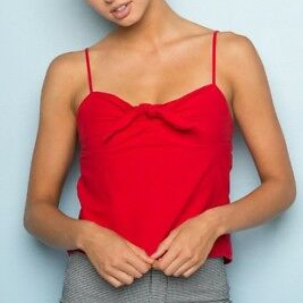 Brandy Melville Sasha Tank Red